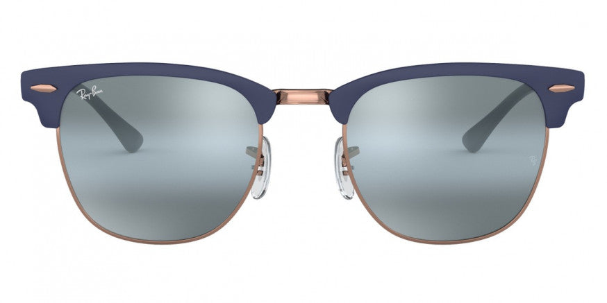 Ray-Ban Clubmaster metal- Matte dark blue on Copper - biket.co.za