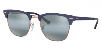 Ray-Ban Clubmaster metal- Matte dark blue on Copper - biket.co.za